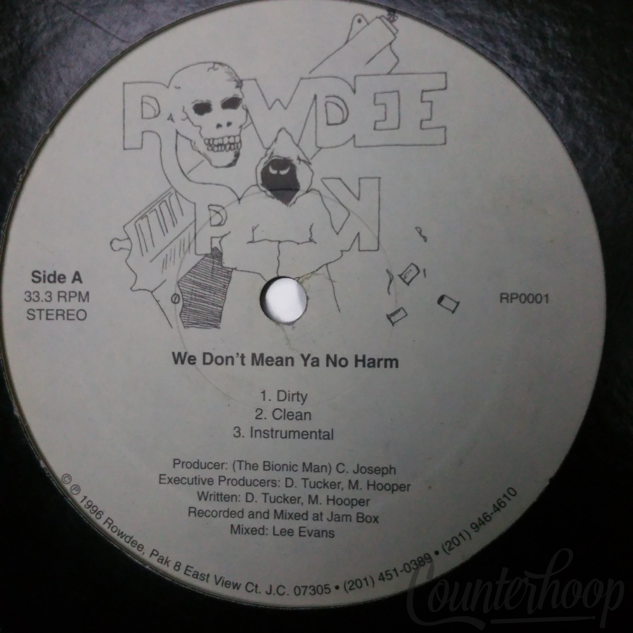 Rowdee Pak – We Don't Mean Ya No Harm / How Can I Ease the Pain 1996 Rowdee Pak — main photograph