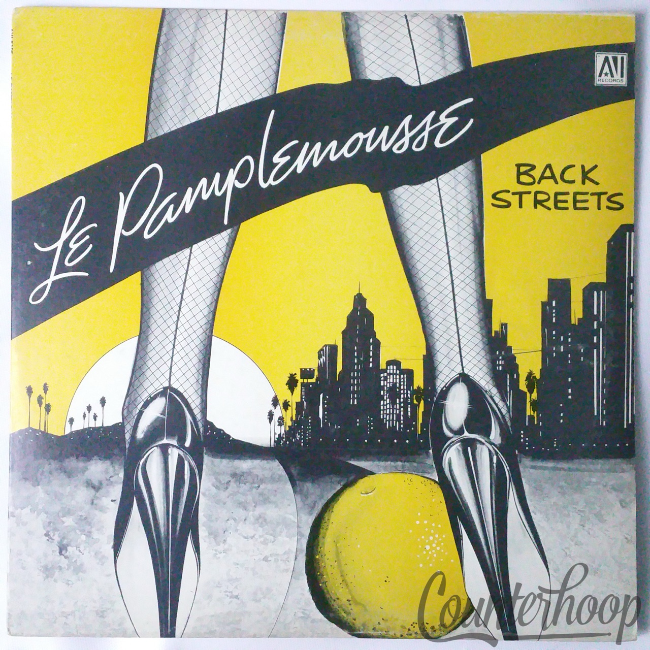 Le Pamplemousse– Back Streets 1982 EXC AVI Records Laurin Rinder/W.Michael Lewis — main photograph