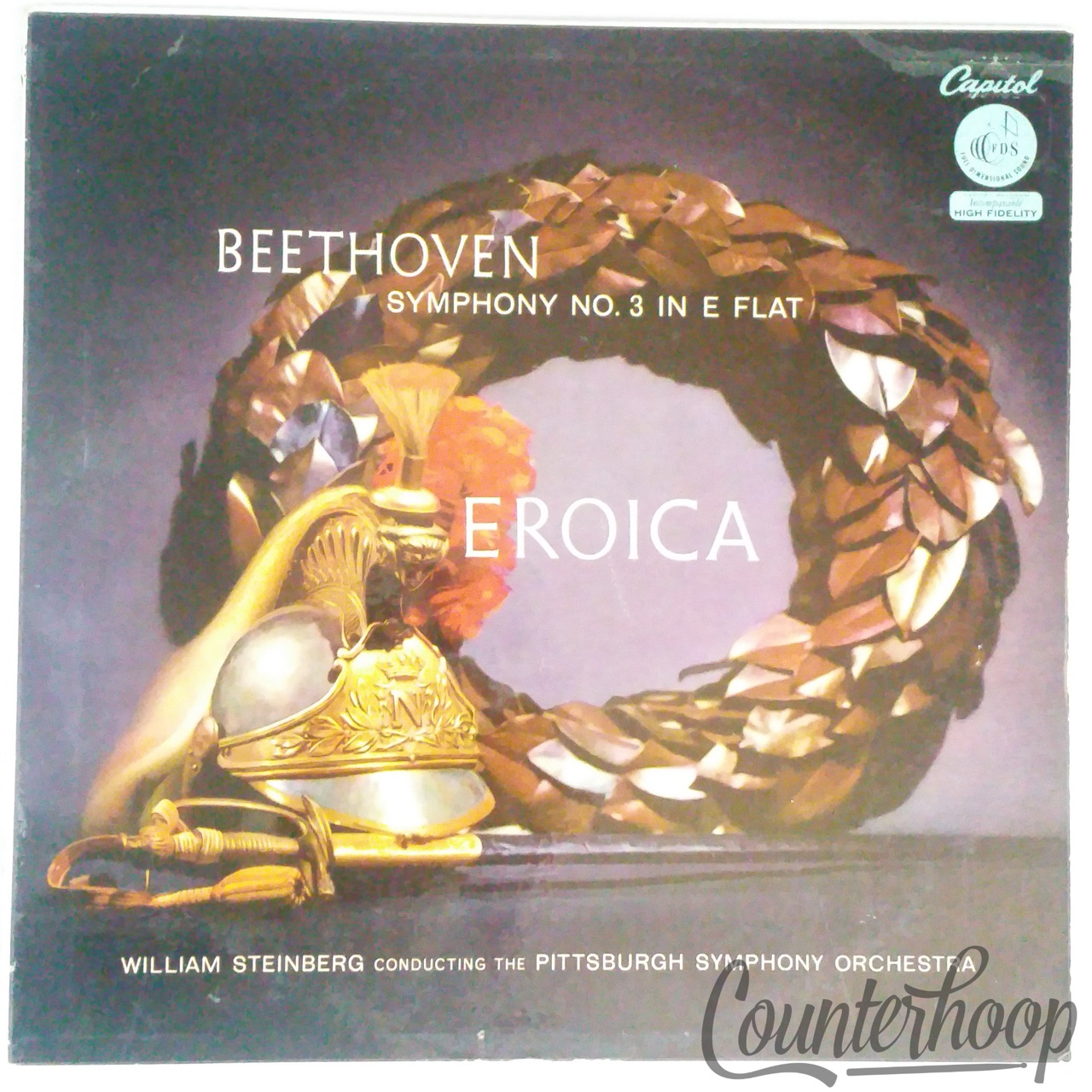 William Steinberg/Pittsburgh-Beethoven: Symphony No3 In E Flat, Op55 "Eroica" NM — main photograph