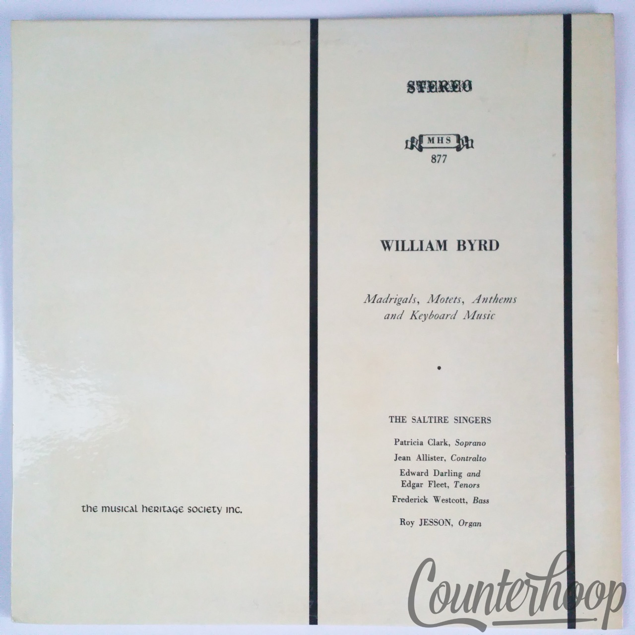 The Saltire Singers-William Byrd Madrigals, Motets, Anthems And Keyboard Music + — main photograph