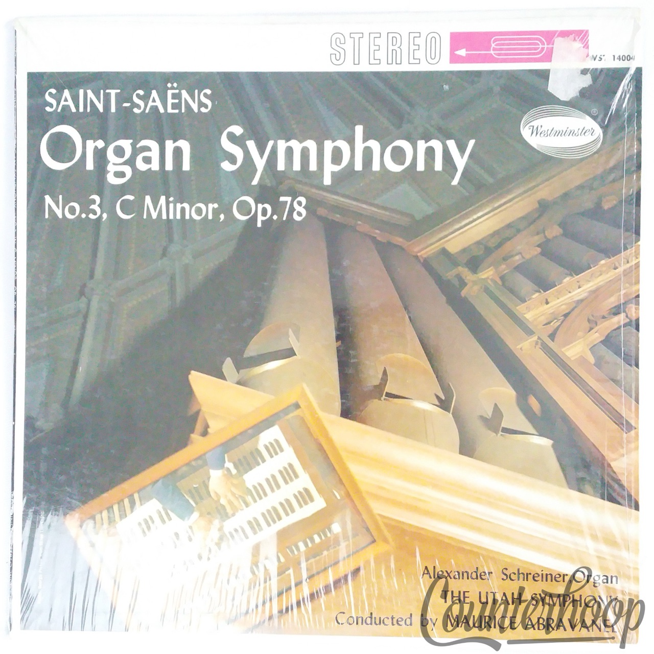 Saint-Saëns-Schreiner/Utah/Abravanel-Organ Symphony No.3, C Minor, Op.78 NM 1959 — main photograph