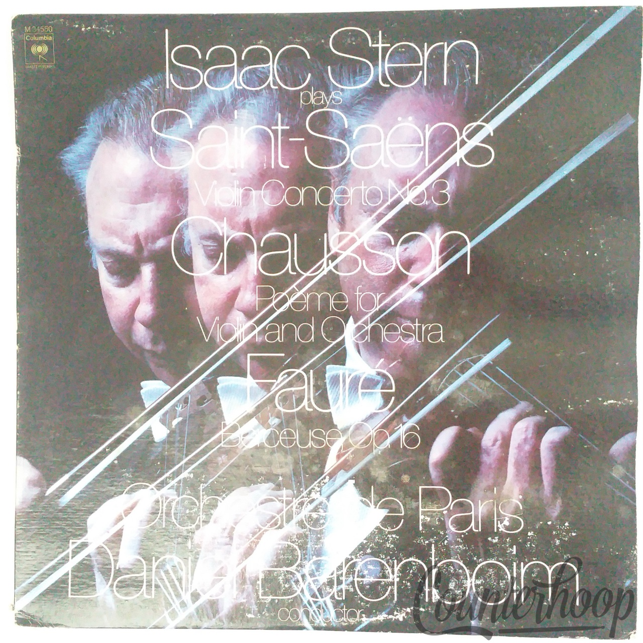 Isaac Stern Plays Saint-Saëns: Violin Concerto No3, Chausson/Fauré 1977 Columbia — main photograph