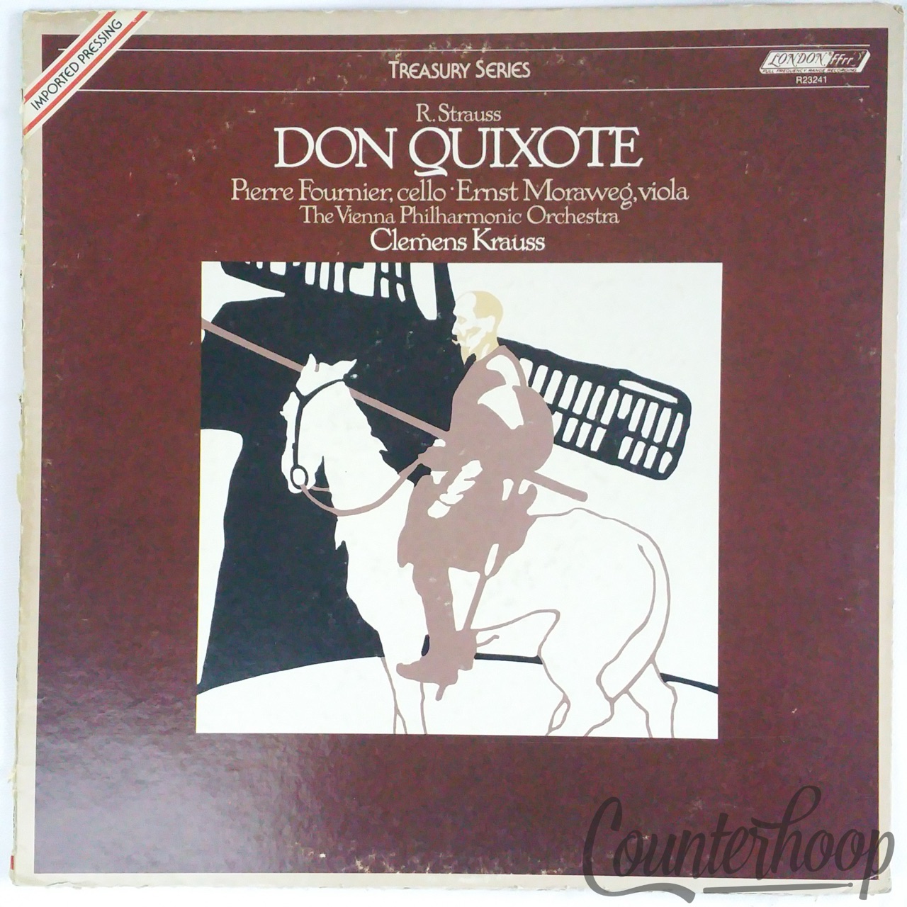 Richard Strauss, Clemens Krauss, The Vienna Orchestra-Don Quixote 1977 UK Mono — main photograph