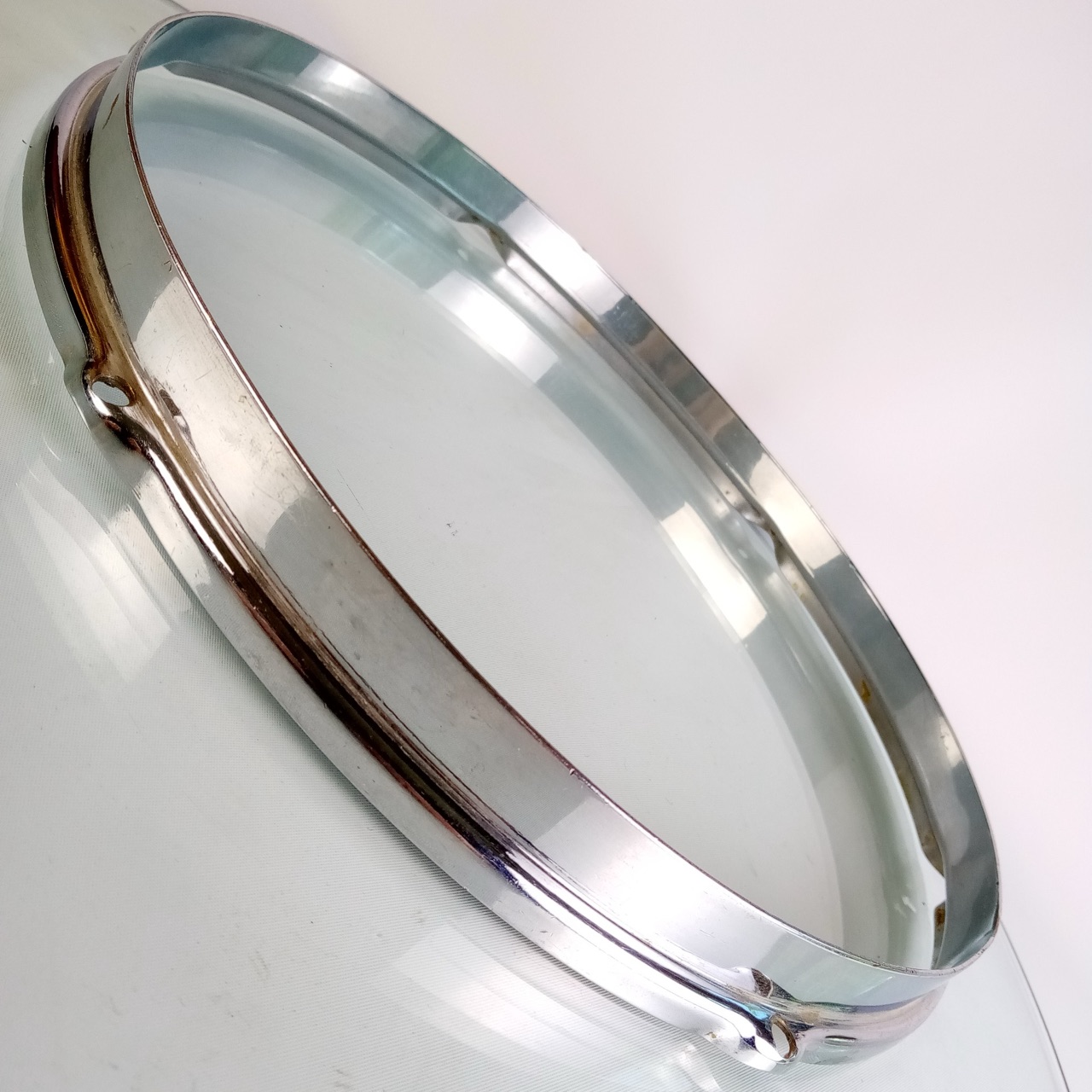 Gretsch 13"COB Broadkaster Tom Drum Rim/Hoop Stick-Chopper BRASS Double-Flange50 — main photograph
