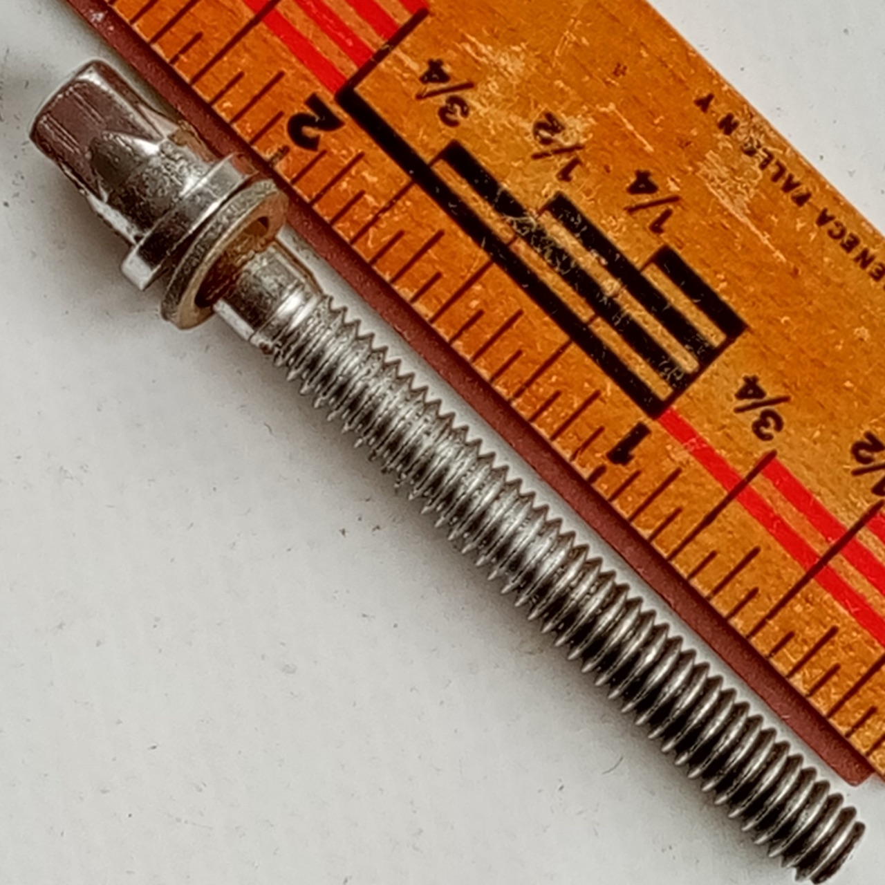 Rogers 1+2"T-Rod Snare/Tom Drum Chrome Plating Vintage60s Powertone Tensioner*VG — main photograph