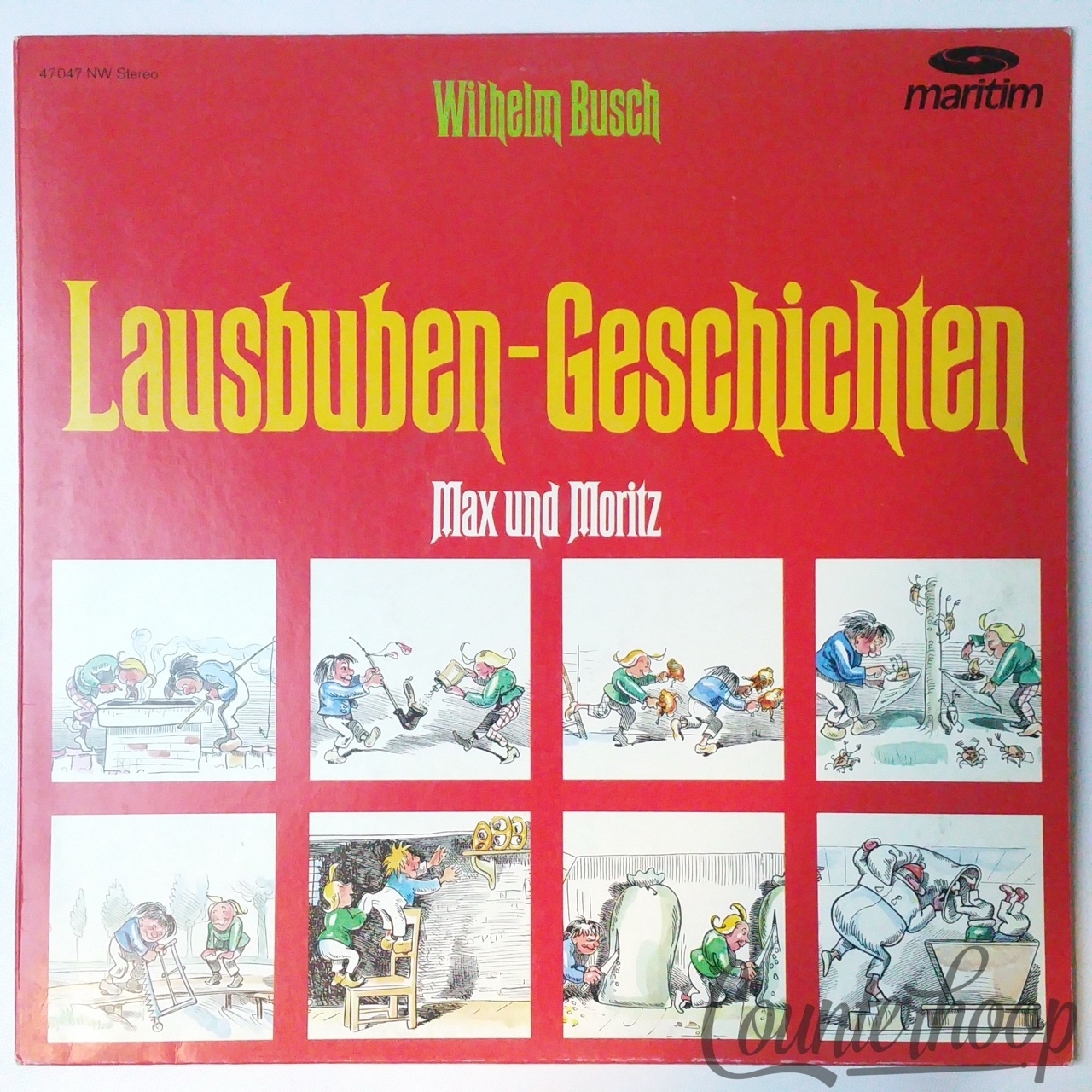 Wilhelm Busch – Lausbuben Geschichten 1971 Germany Maritim – 47 047 NW Audiobook — main photograph