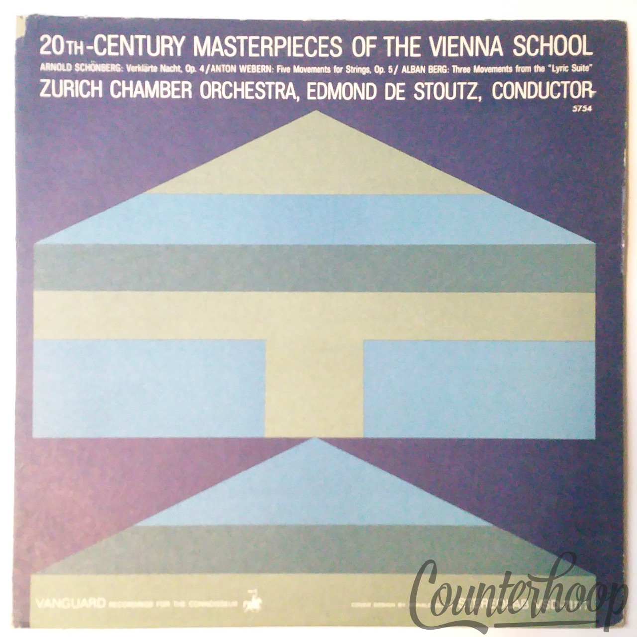 Arnold Schönberg/Webern/Berg-20th-Century Masterpieces Of The Vienna School 1964 — main photograph
