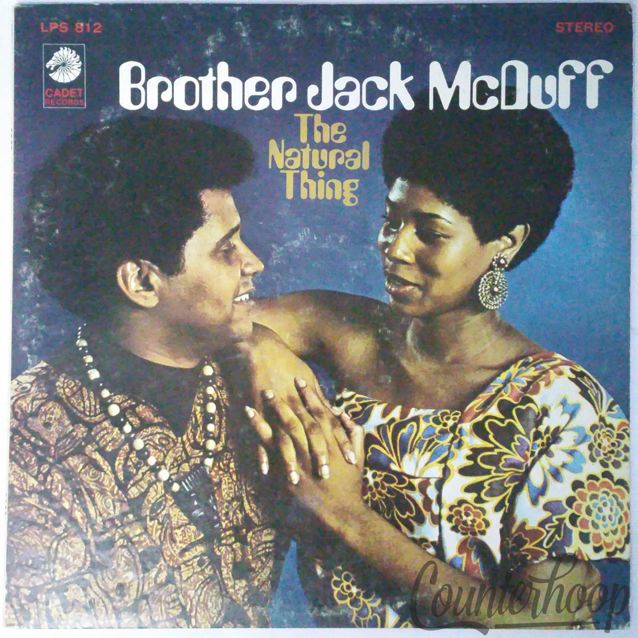 Brother Jack McDuff- The Natural Thing VG 1968 Cadet Richard Evans/Phil Upchurch — main photograph