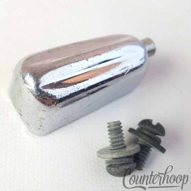 Rogers Bread&Butter Peanut Tom Drum Lug B&B Chrome Cleveland Holiday Vintage 60s — main photograph