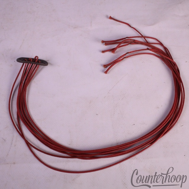 Ludwig 13" Cloth Snares Snare Drum Wires 8-Strands 15"Vintage 10s USA Percussion — main photograph