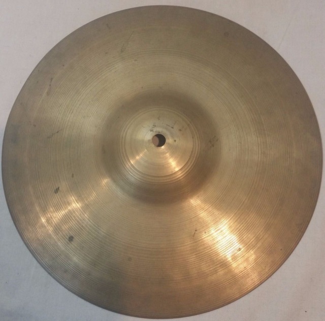 Zilco 11" Hi-Hat Cymbal Vintage 30s-40s 650g Hand Hammered Turkish B20 Bronze* — main photograph