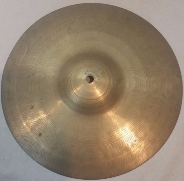 Zilco 11" Hi-Hat Cymbal Vintage 30s-40s 650g Hand Hammered Turkish B20 Bronze* — main photograph