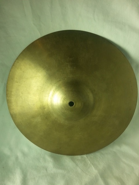 Zanchi Vibra 11"B20 Paper-Thin 276g Crash/Splash Cymbal Vintage 60s Zanki Italy — main photograph