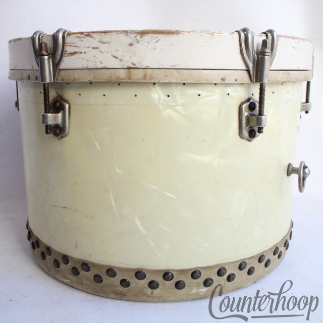 Leedy 13x9" WMP Tom Drum Indianapolis,IN Vintage 20s Tacked Head 2-Ply Chinese* — main photograph
