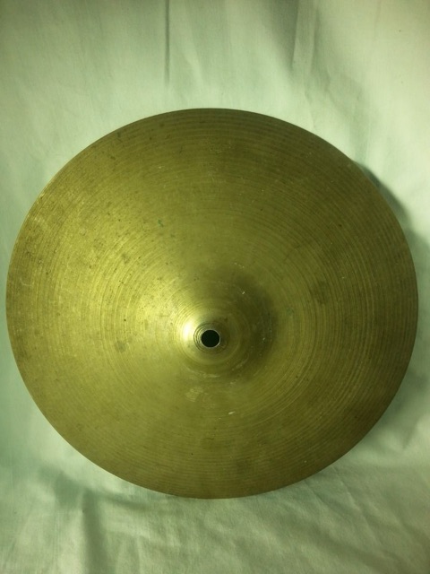 Zildjian 12"Thin 520g Crash/Splash/Hi-Hat Cymbal Vintage 50s Avedis A B20 USA* — main photograph