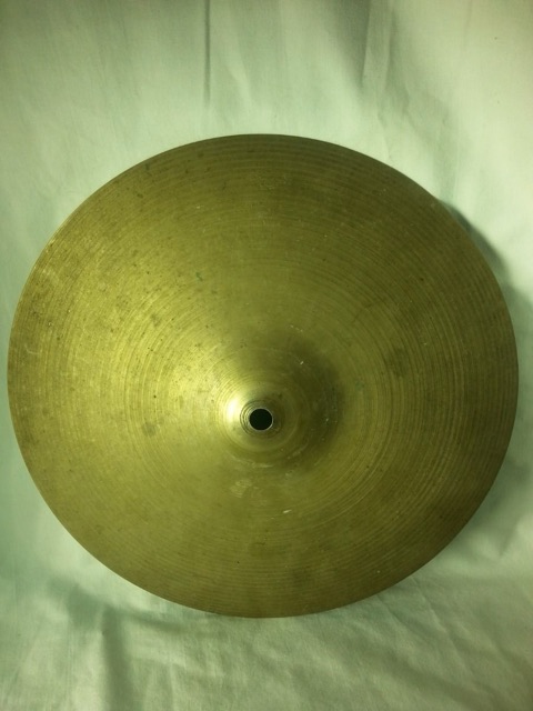 Zildjian 12"Thin 520g Crash/Splash/Hi-Hat Cymbal Vintage 50s Avedis A B20 USA* — main photograph