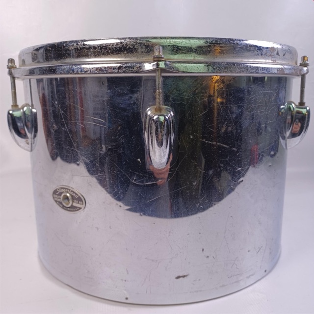 Slingerland 9x13" 3-Ply Chrome Over Wood Concert Tom Drum Sound King 70s USA COW — main photograph