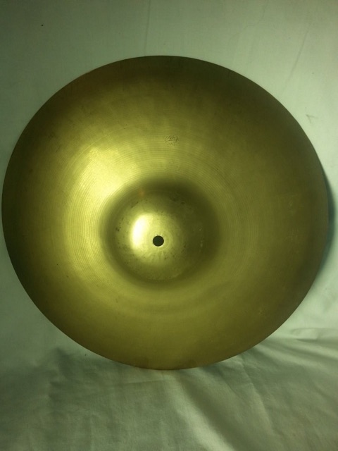 Zanchi Vibra 13"Thin 528g Crash/Splash/Hi-Hat Cymbal Vintage 60s Italy Zanki Brt — main photograph