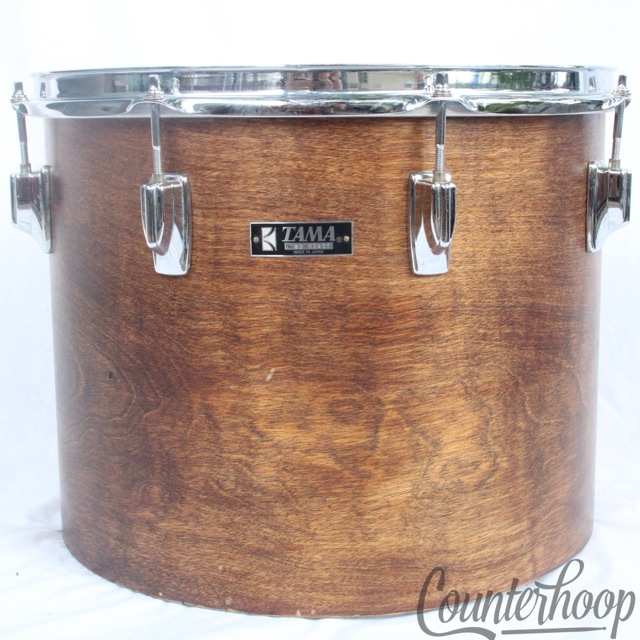 Tama 15x12"Superstar Custom Mahogany Concert Tom Drum Made Japan Vintage80s Star — main photograph