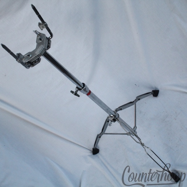 Tama Double Tom Drum Mount Stand Vintage 80s 10.5mm L-Arms Double-Braced Japan* — main photograph