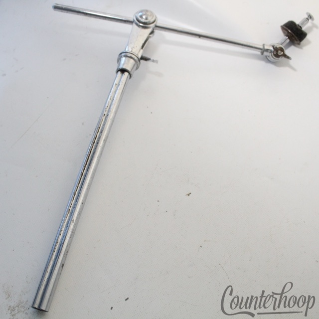 Premier Straight Cymbal Arm Bass Drum Tube Disappearing Boom Rod Vintage 60s UK — main photograph