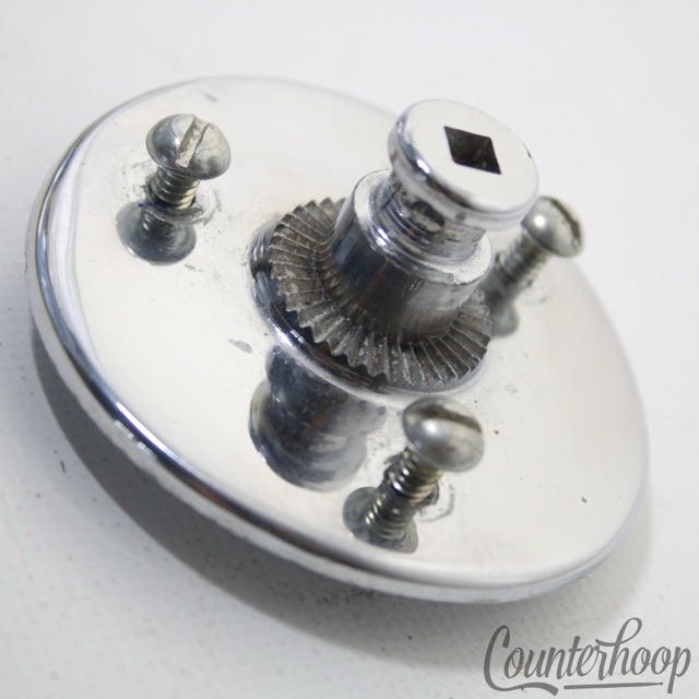 Premier 60s Tom Drum Mount Ratchet Chrome Elite UK 3-Hole Circle Plate Vintage* — main photograph