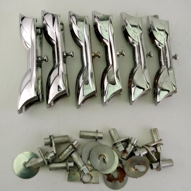 Premier 6x Snare/Tom Drum 4"Lugs 60s-70s Elite Diamond Chrome Vintage England UK — main photograph