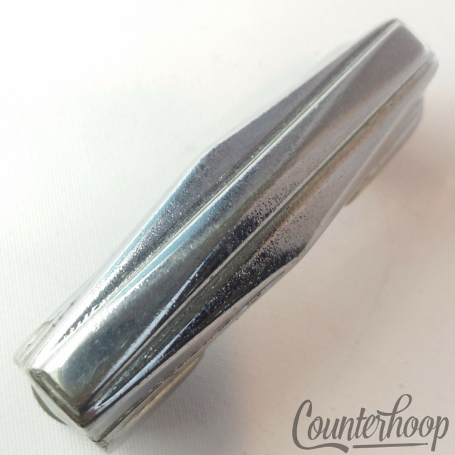 Gretsch Broadkaster Snare Drum Lug Brass Inserts Rocket Chrome Vintage 40s USA* — main photograph