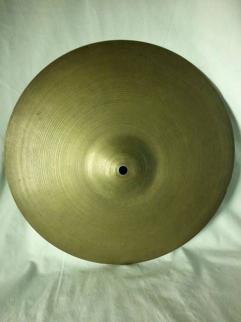 Zildjian 14" 760g Thin Hi-Hat Top Cymbal Vintage 50s Avedis A B20 Turkish USA* — main photograph