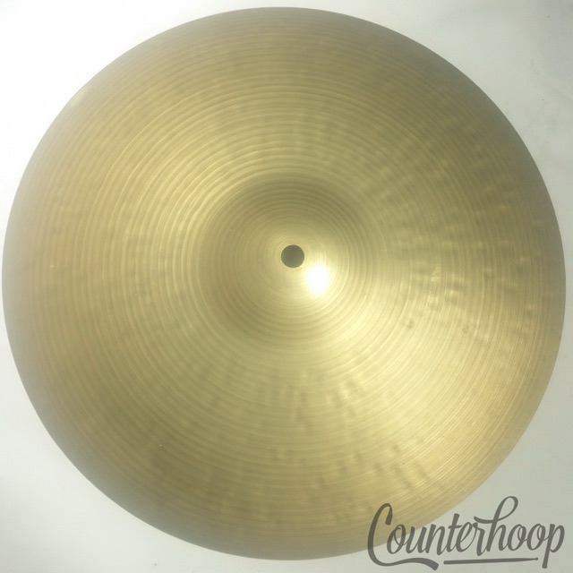 Zildjian 13" Hi-Hat Crash Cymbal 660g Thin B20 Bronze Vintage 60s Avedis A HH* — main photograph