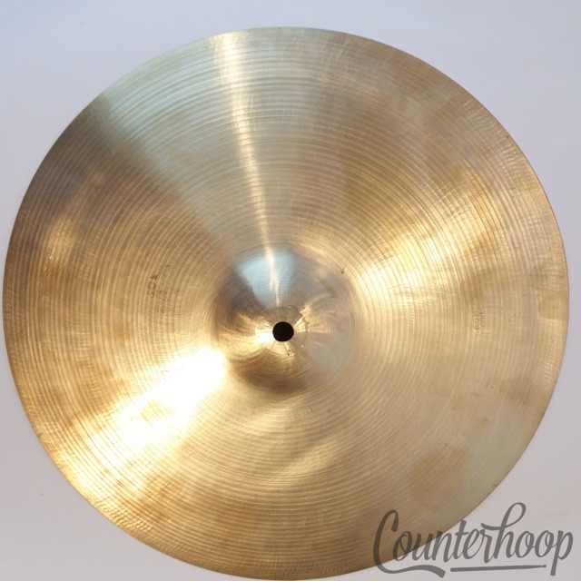 Kashian 14" Top Hi-Hat Cymbal 730g Made In Italy UFIP Sabian B20 Vintage 60s* — main photograph