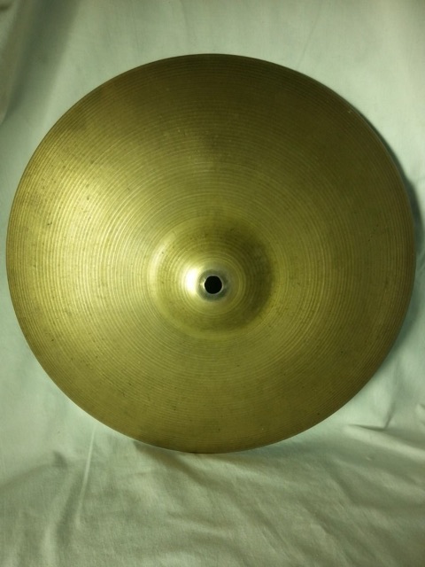 Zildjian 14" 890g Thin Hi-Hat Top Cymbal Vintage 60s Avedis A B20 Turkish USA* — main photograph