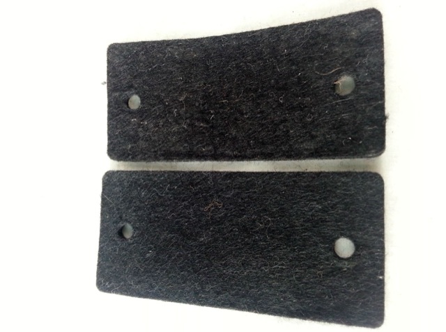 Gretsch 70s-80s Tom Drum Mount Felt Pieces 2x Black Wool Spacers* — main photograph
