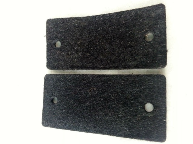 Gretsch 70s-80s Tom Drum Mount Felt Pieces 2x Black Wool Spacers* — main photograph