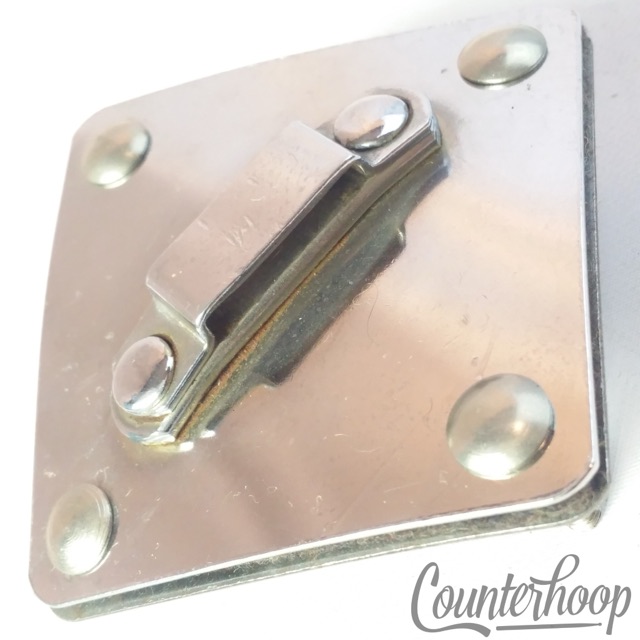Gretsch Diamond Tom Drum Mount Vintage Chrome USA Felt+Metal Plate 40s-50s VG* — main photograph