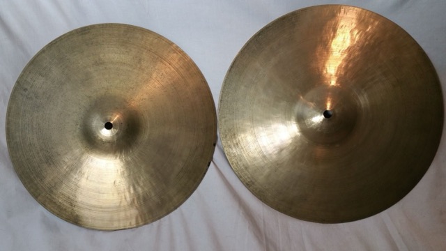 Z.Fengdjian&Cie Constantinople Hi-Hats Cymbals 14"1140/1210g UFIP Ajaha 30s B20 — main photograph