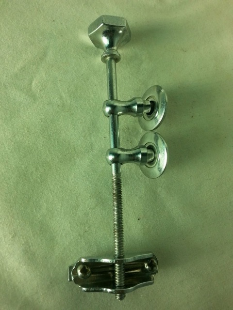 Gretsch Marching Snare Drum Strainer Chrome Vintage 2-Eyelets Hex-Tensioner 50s — main photograph
