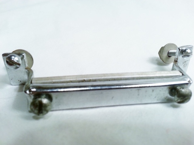 Gretsch Chrome Snare Drum Butt Plate 2 9/16" Vintage USA RB Marching Parade 50s — main photograph