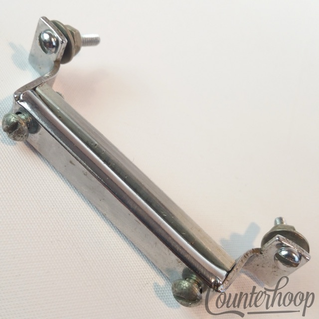 Gretsch Chrome Snare Drum Butt Plate 2 9/16" Vintage USA RB Marching Parade 50s — main photograph