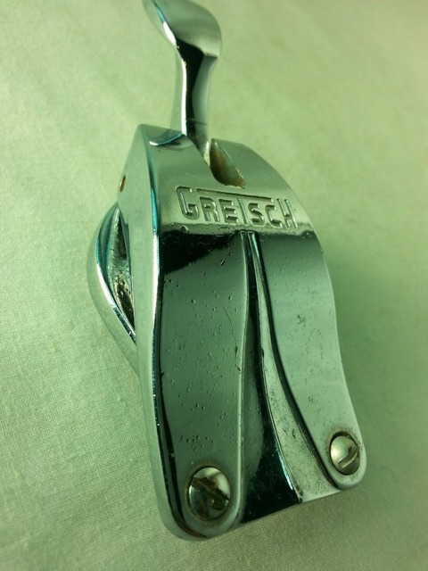 Gretsch Lightning Snare Drum Throw-Off Strainer Vintage Chrome Tensioner 70s* — main photograph