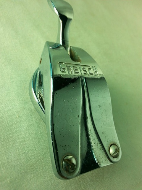 Gretsch Lightning Snare Drum Throw-Off Strainer Vintage Chrome Tensioner 70s* — main photograph