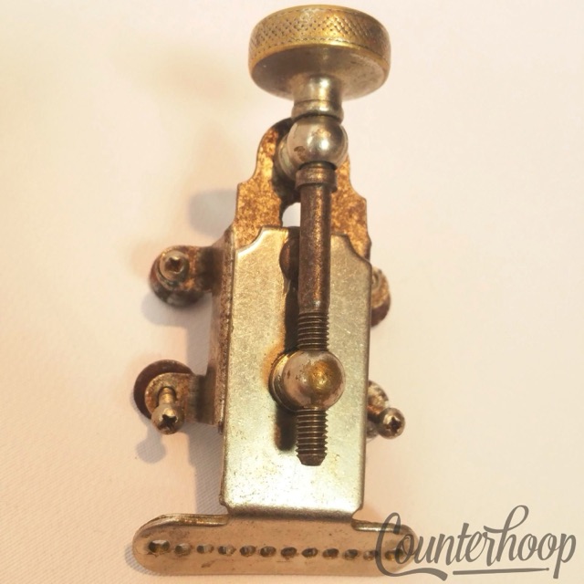 Gretsch Renown Snare Drum Strainer Vintage 40s Broadkaster Nickel Marching USA* — main photograph