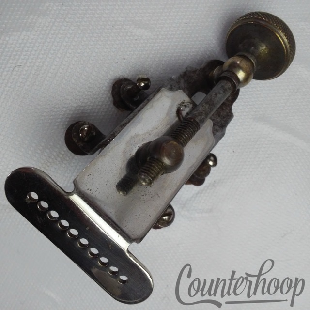 Gretsch Renown Snare Drum Strainer Vintage 40s Broadkaster Nickel Marching USA* — main photograph