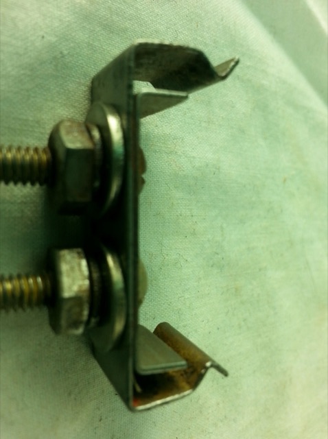 Gretsch Drum Key Mount Holder Nickel Vintage Marching Parade Snare Parts 40s* — main photograph