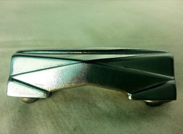 Gretsch Chrome Broadkaster Snare Drum Lug Brass Inserts Vintage Rocket RB 40s* — main photograph