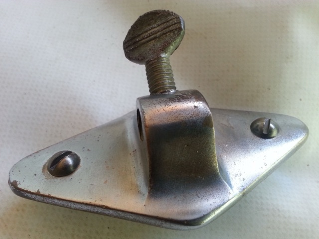 Gretsch Floor Tom Drum Leg / Bass Cymbal Arm Mount Vintage Chrome 50s* — main photograph