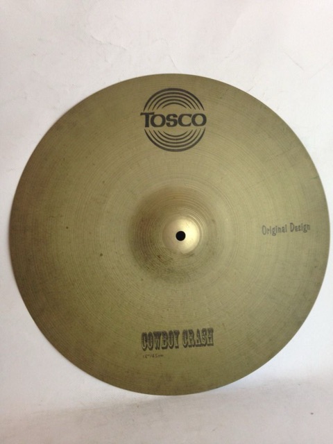 Tosco 18" Cowboy Crash Thin 1350g Original Design Rotocast Vintage 70s Italy* — main photograph