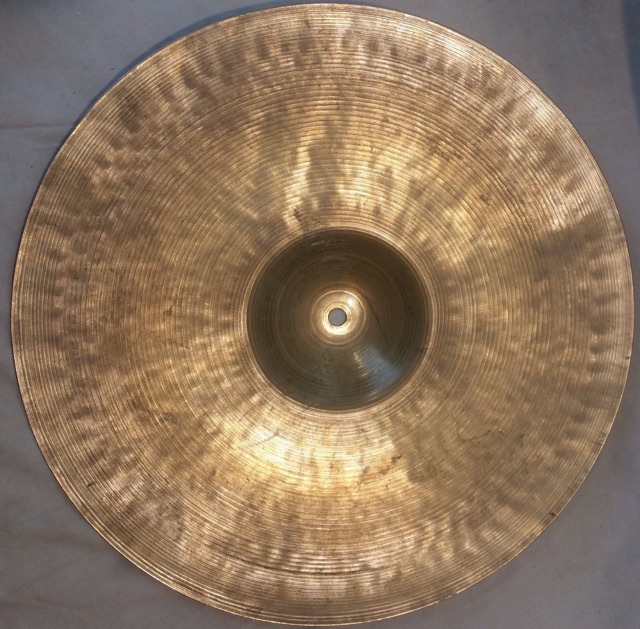 Zildjian 17" Crash/Ride Cymbal 1580g Heavy Vintage 50s B20 Avedis A HH Cracked* — main photograph