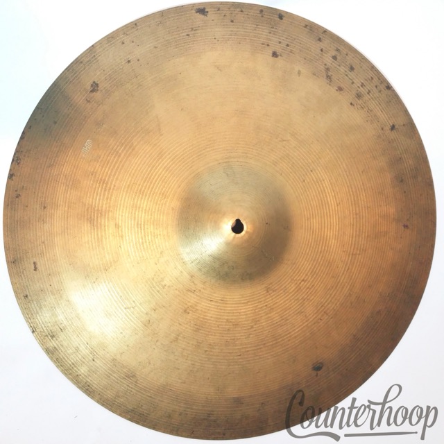 UFIP 18" Crash/Ride Cymbal 1650g Medium Italian B20 Vintage 70s Made In Italy* — main photograph