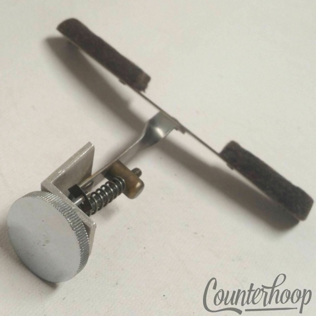 Gretsch Double-Pad Muffler Chrome Large-Knob Vintage Snare/Floor Tom Drum 60s* — main photograph
